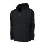 black charles river pack-n-go pullover front view