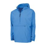 columbia charles river pack-n-go pullover front view