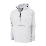 white charles river pack-n-go pullover front view