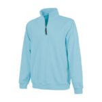 aqua charles river crosswind quarter zip front view