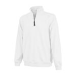 white charles river crosswind quarter zip front view