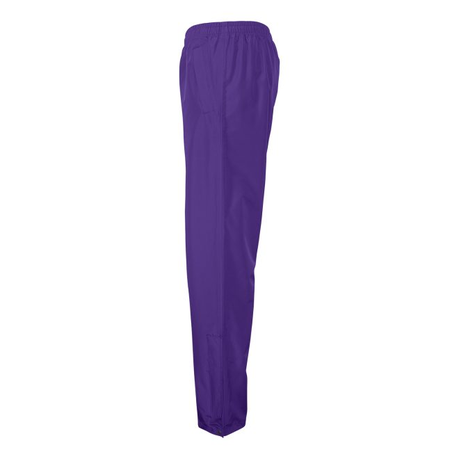 purple champion trailblazer warm up pant side view