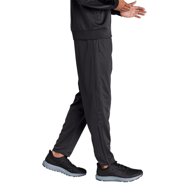 graphite sport tek track jogger side view paired with graphite jacket