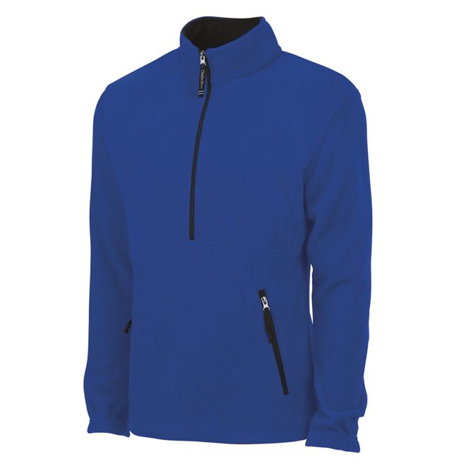 royal charles river fleece pullover front view