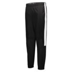 black/white holloway series x warm up pant front view