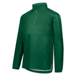 dark green holloway series x pullover front view