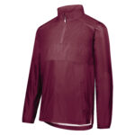 maroon holloway series x pullover front view