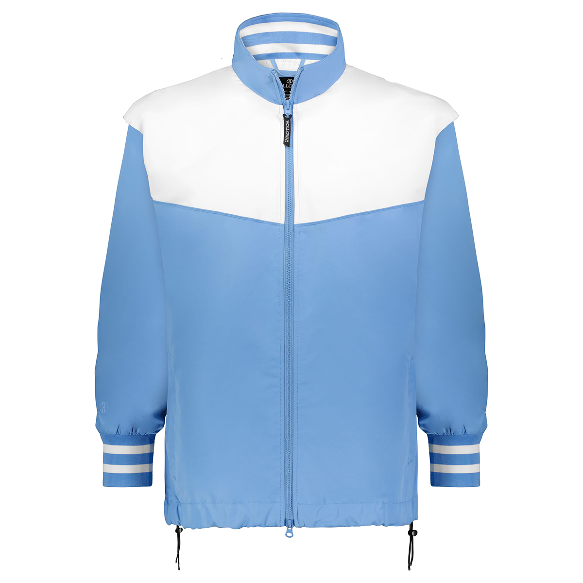 Columbia/White Holloway Rowhouse Full Zip Jacket, front view