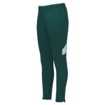 dark green/white holloway limitless pant front view