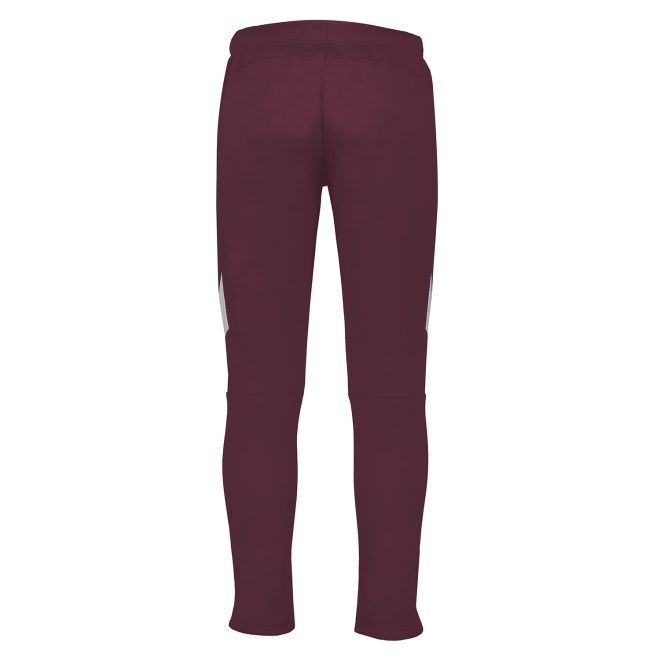 maroon/white holloway limitless pant back view