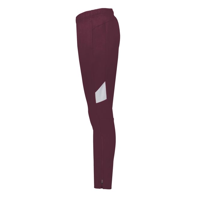 maroon/white holloway limitless pant side view