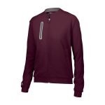 Holloway Ladies Weld Jacket - Maroon front view