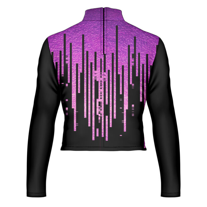 402244 008 custom printed marching tops silhouette back