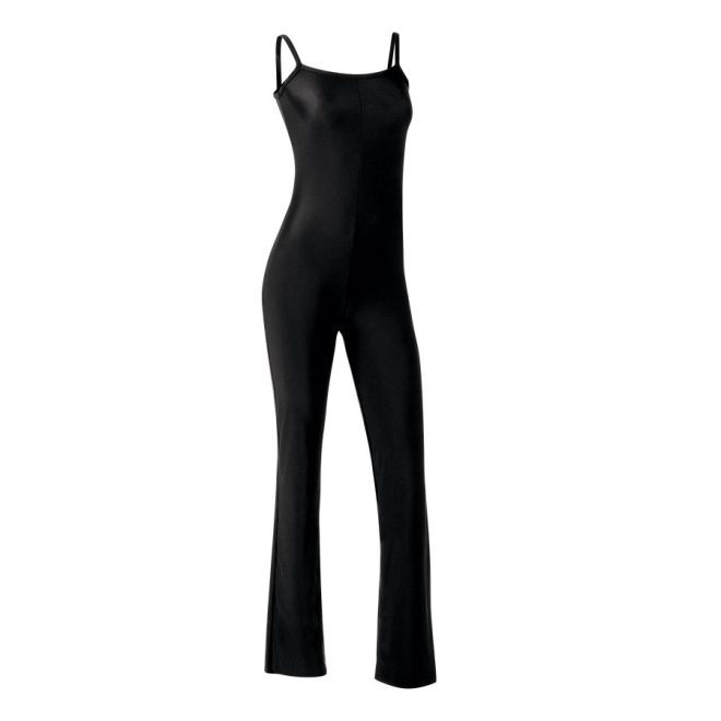 black guard basics camisole unitard front view