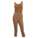 mocha guard basics capri tank unitard front view