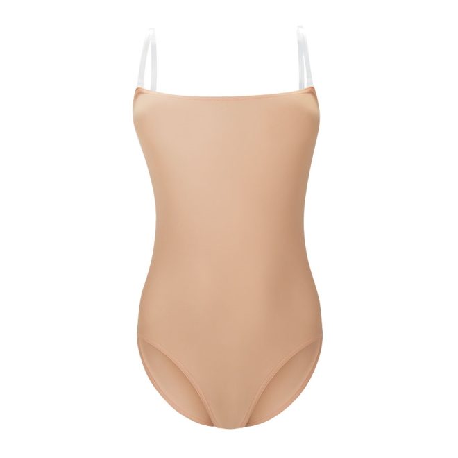 tan guard basics camisole bodysuit front view