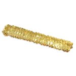 gold stretch sequin headband