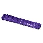 purple stretch sequin headband