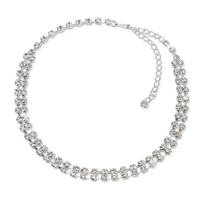 rhinestone choker