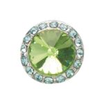 Clearance Celestial Button Earrings - Kiwi