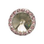 Clearance Celestial Button Earrings - Smoke