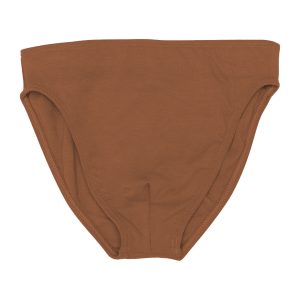 suntan capezio mens full seat dance brief front view