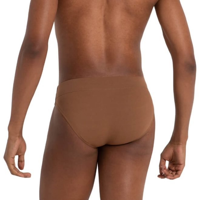 maple capezio mens full seat dance brief back view