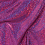 fuchsia with black undertones shattered glass guard fabric