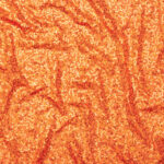 orange micro sequin spandex guard fabric
