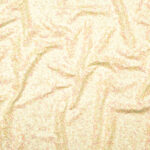 pearl ivory micro sequin spandex guard fabric