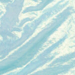 turquoise iridescent ice flag fabric