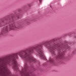 hot pink metallic ultra lame flag fabric