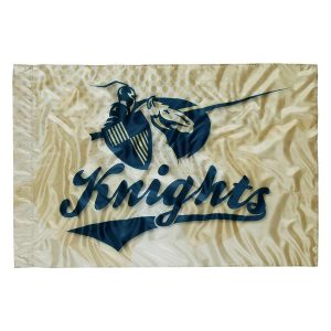 custom gold knights printed spirit flag