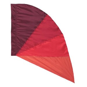 custom reds color guard swing flag