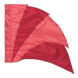 custom reds color guard swing flag