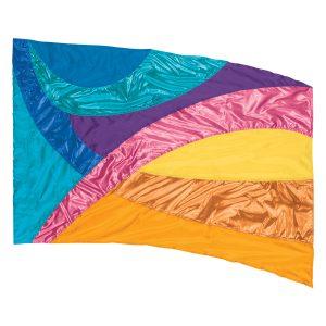 Multicolor Sewn Color Guard Flag 5520080