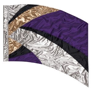 Purple Sewn Color Guard Flag 5520390
