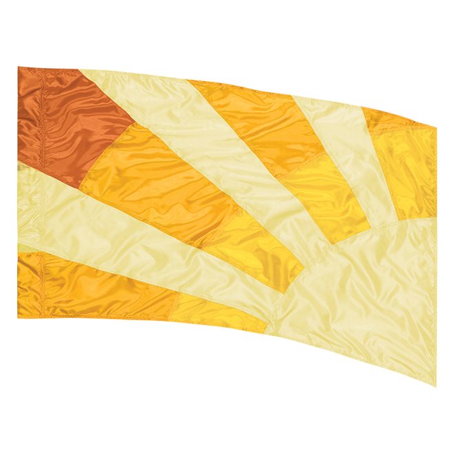 Yellow Sewn Color Guard Flag 5520990