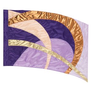 Lavender Sewn Color Guard Flag 5537210