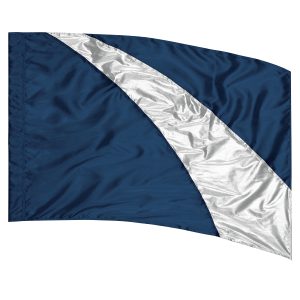 Navy/Silver Sewn Color Guard Flag 5538580