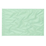 mint solid poly china silk rectangle flag