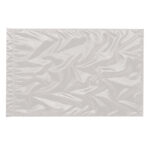 silver solid poly china silk rectangle flag
