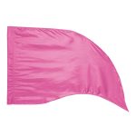 hot pink solid color in stock tear drop color guard flag