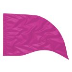 neon purple solid color in stock tear drop color guard flag