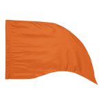 spice solid color in stock tear drop color guard flag
