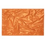orange In Stock solid lamé color guard Flag