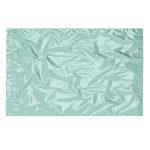 seafoam In Stock solid lamé color guard Flag