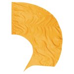 Solid Performance Poly China Silk Swing Flag - Goldenrod