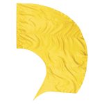 Solid Performance Poly China Silk Swing Flag - Light Yellow