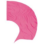 Solid Performance Poly China Silk Swing Flag - Neon Pink
